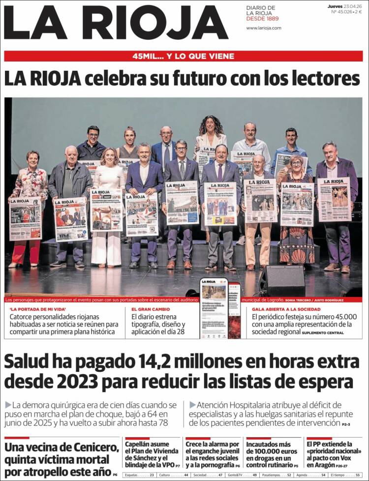 Portada de La Rioja (Espa&ntilde;a)