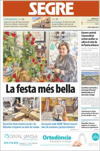 Portada de Segre (Espa&ntilde;a)