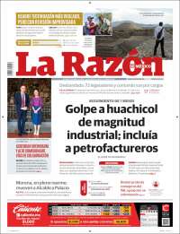 Portada de La Razón (M&eacute;xico)