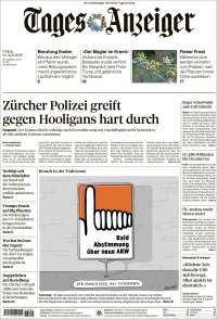 Portada de Tages-Anzeiger (Switzerland)