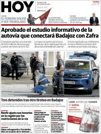 Portada de Hoy - Badajoz (Espa&ntilde;a)