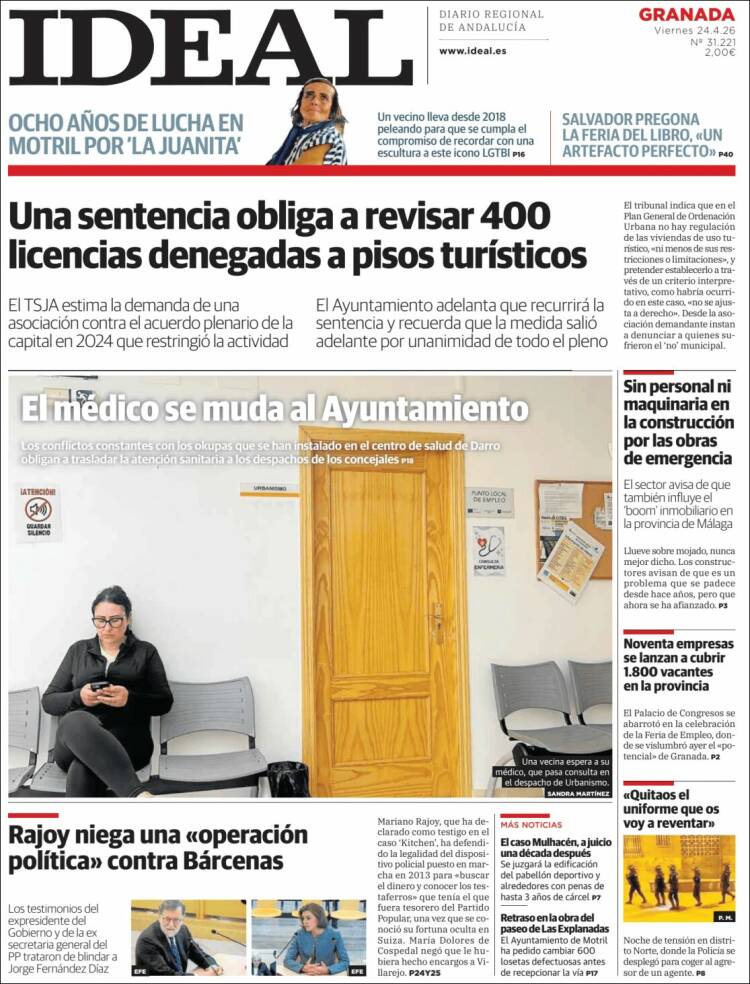Portada de Ideal (Espa&ntilde;a)