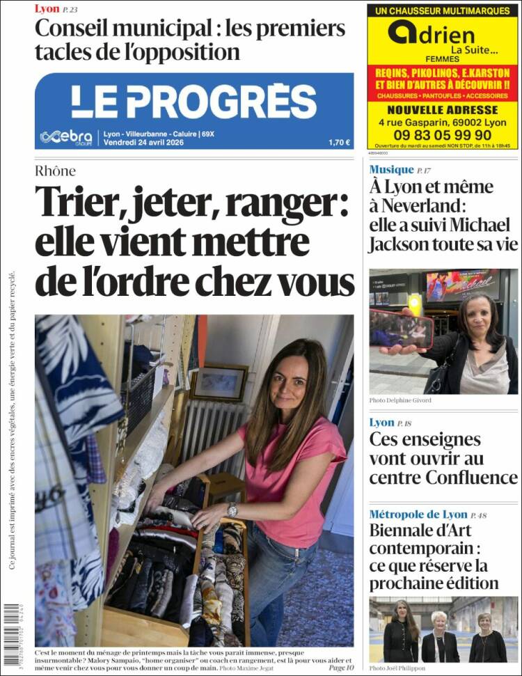 Portada de Progres de Fecamp (Francia)