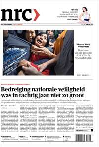 Portada de NRC Handelsblad (Pays-Bas)