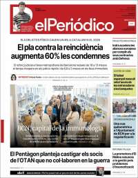 Portada de El Periódico de Catalunya (Espa&ntilde;a)