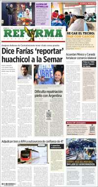 Portada de Reforma (Mexique)