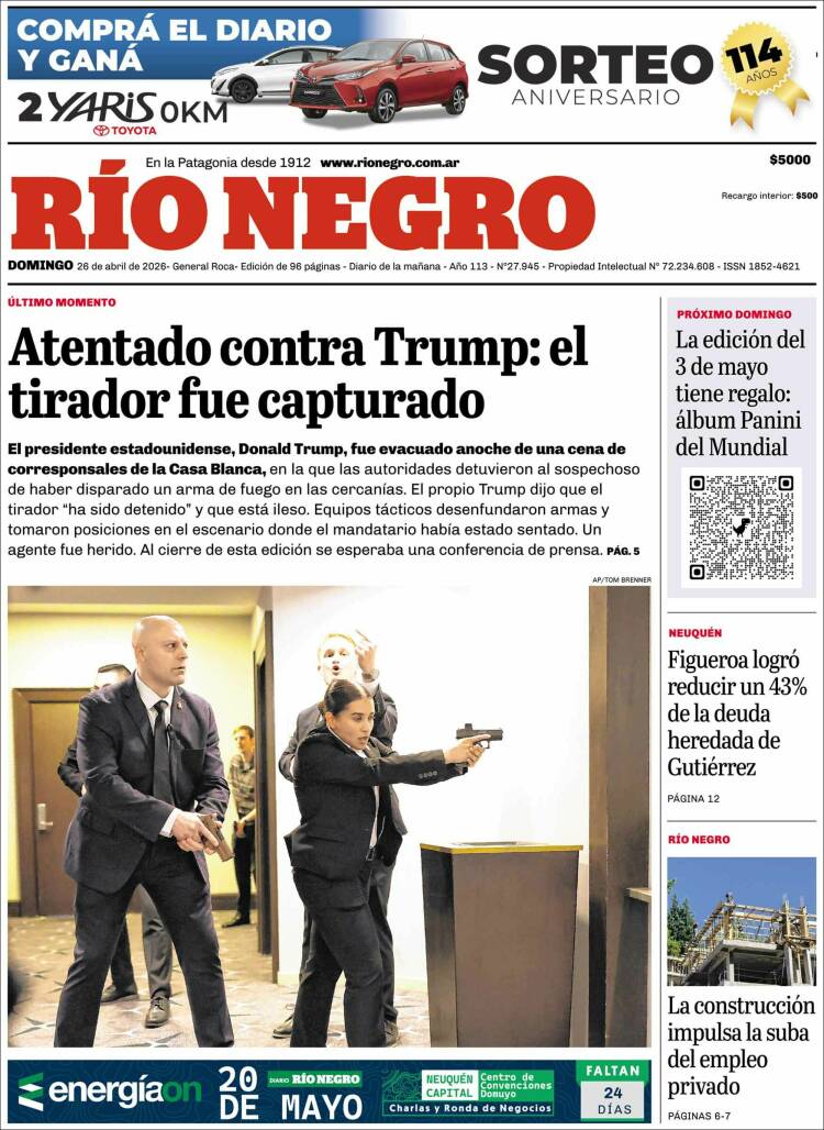 Portada de Rio Negro (Argentina)