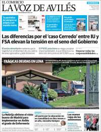 Portada de El Comercio - Avilés (Espa&ntilde;a)