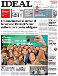Portada de Ideal Almeria (Spain)