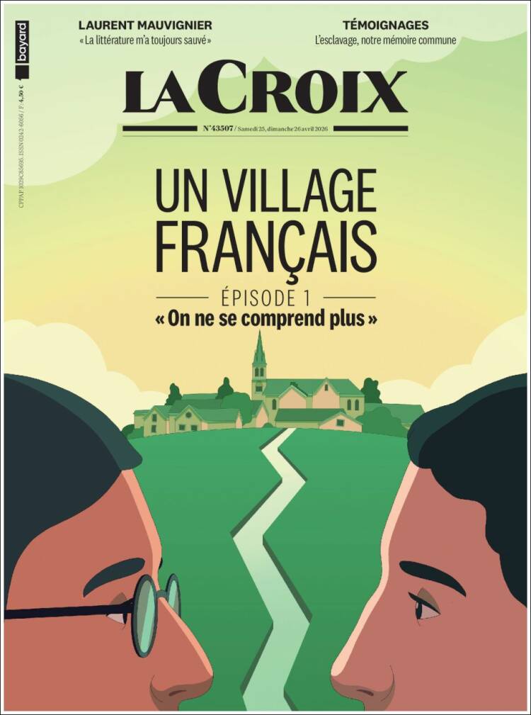 Portada de La Croix (Francia)