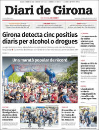 Portada de Diari de Girona (Espa&ntilde;a)