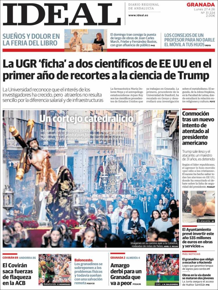 Portada de Ideal (Espa&ntilde;a)