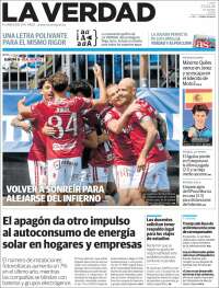 Portada de La Verdad de Murcia (Espa&ntilde;a)