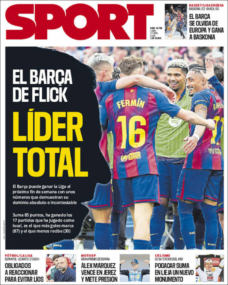 Portada de Sport (Espa&ntilde;a)