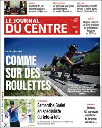 Portada de Le Journal du Centre (Francia)