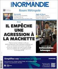 Portada de Paris Normandie (Francia)