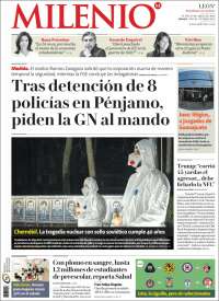 Portada de Milenio de León (M&eacute;xico)