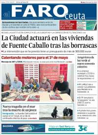 Portada de El Faro de Ceuta (Espa&ntilde;a)