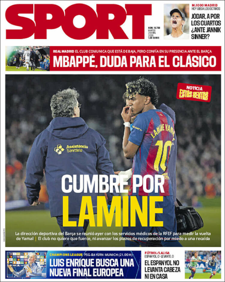 Portada de Sport (Espa&ntilde;a)