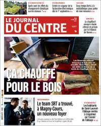 Portada de Le Journal du Centre (Francia)