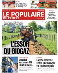 Portada de Le Populaire du Centre (Francia)