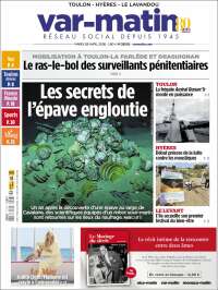 Portada de Var-Matin (Francia)