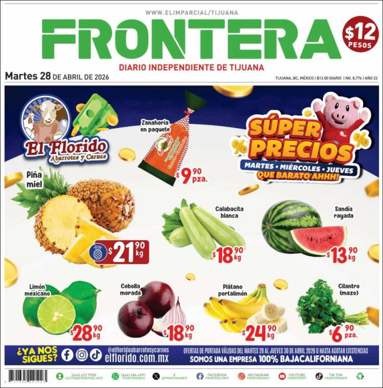 Portada de Frontera (M&eacute;xico)