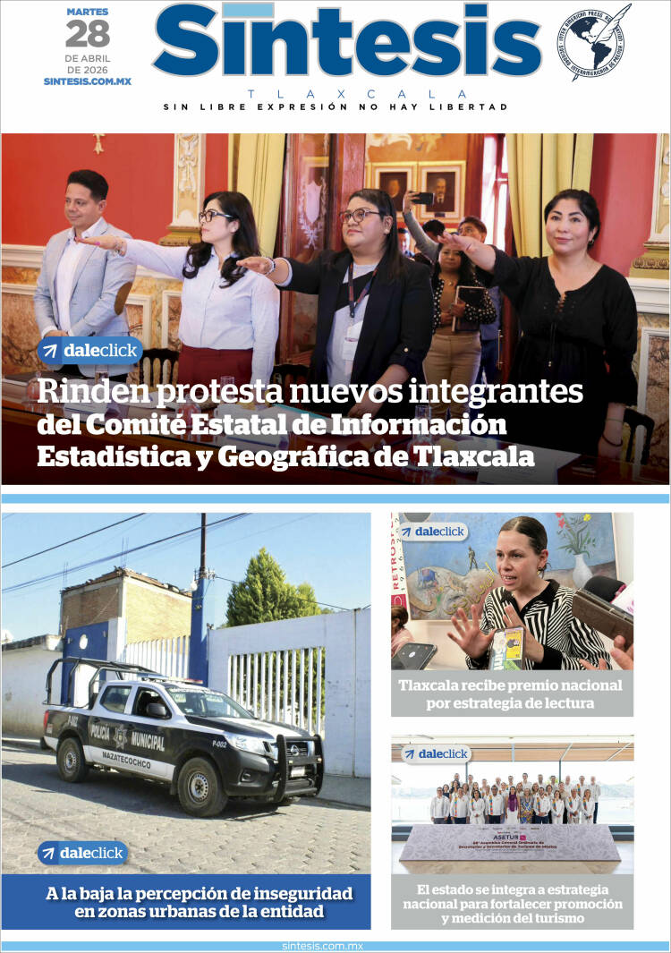 Portada de Síntesis de Tlaxcala (M&eacute;xico)