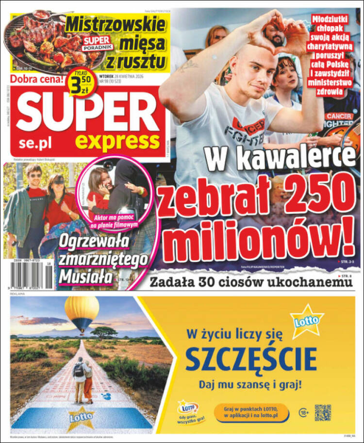 Portada de Super Express (Polonia)