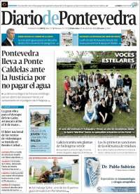 Portada de Diario de Pontevedra (Espa&ntilde;a)
