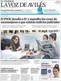 Portada de El Comercio - Avilés (Espa&ntilde;a)