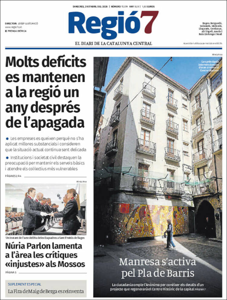 Portada de Regio7 (Espa&ntilde;a)
