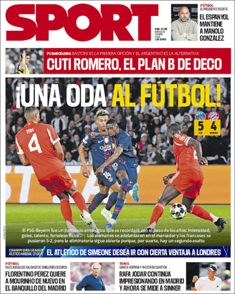 Portada de Sport (Espa&ntilde;a)