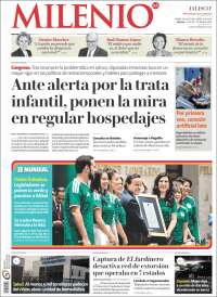 Portada de Milenio - Jalisco (M&eacute;xico)