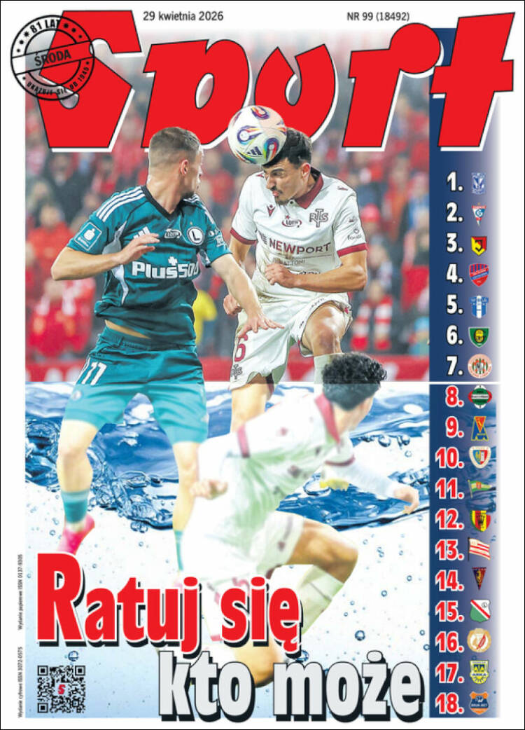 Portada de Katowicki Sport (Polonia)