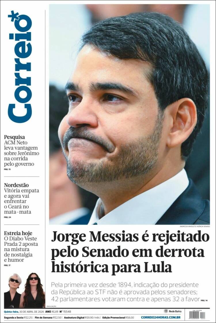Portada de Correio* (Brasil)