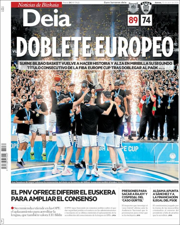 Portada de Deia (Espa&ntilde;a)