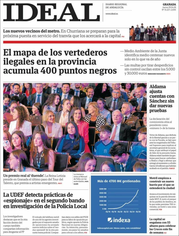 Portada de Ideal (Espa&ntilde;a)