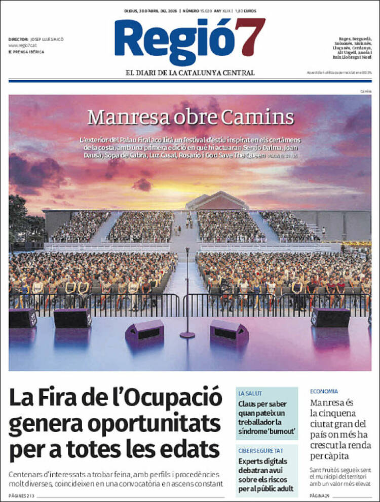 Portada de Regio7 (Espa&ntilde;a)