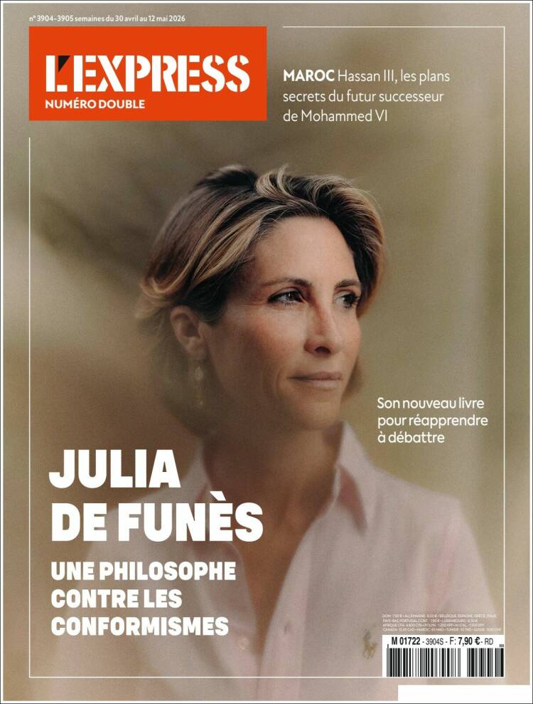 Portada de L'Express (Francia)