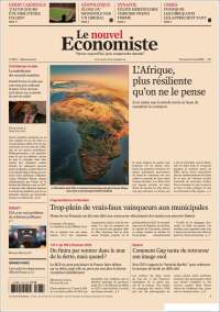 Portada de Le nouvel Economiste (Francia)