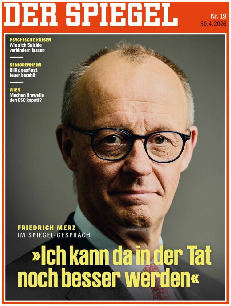 Portada de Der Spiegel (Alemania)
