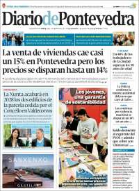 Portada de Diario de Pontevedra (Espa&ntilde;a)