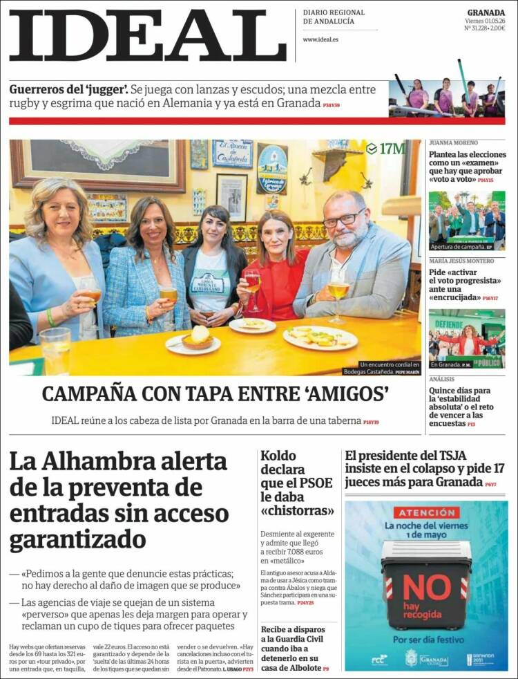 Portada de Ideal (Espa&ntilde;a)