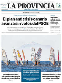 Portada de La Provincia (Espa&ntilde;a)