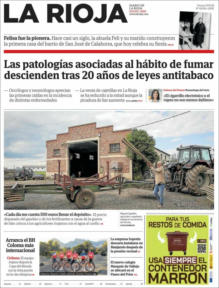 Portada de La Rioja (Espa&ntilde;a)