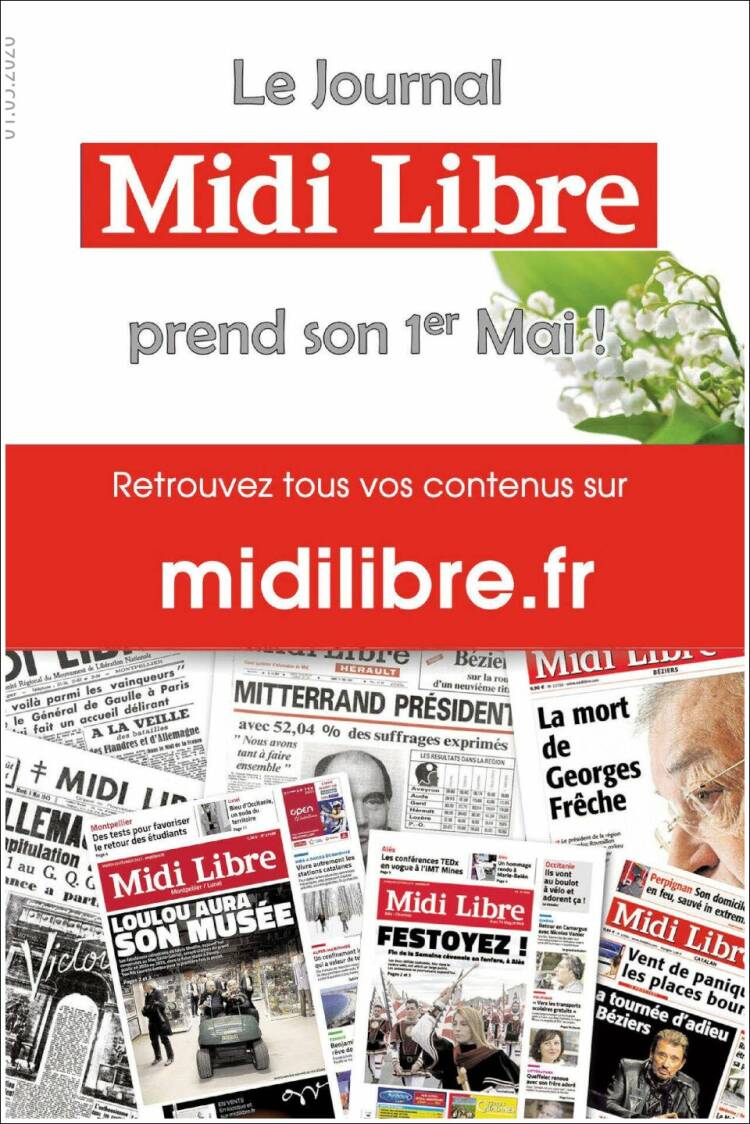 Portada de Midi Libre (France)