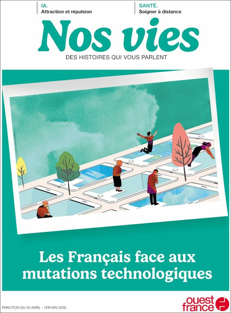 Portada de Ouest France (Francia)