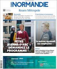 Portada de Paris Normandie (Francia)
