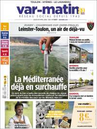 Portada de Var-Matin (Francia)